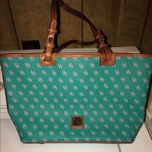 Green and purple Dooney